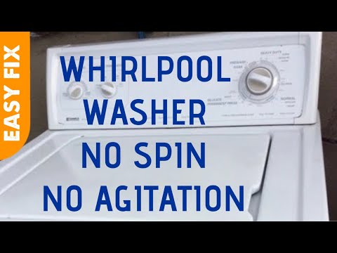 ✨ Whirlpool Washer Won’t Agitate or Spin - Easy Fix ✨