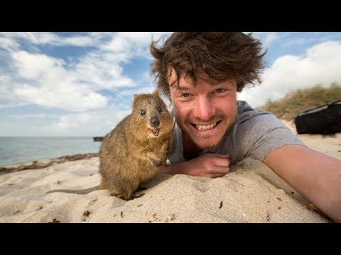 On je pravi majstor kada su u pitanju selfiji sa životinjama.Fotografije koje su obišle svijet !