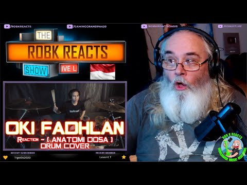 OKI FADHLAN Reaction - DEADSQUAD ( ANATOMI DOSA ) DRUM COVER - First Time Hearing - Requested