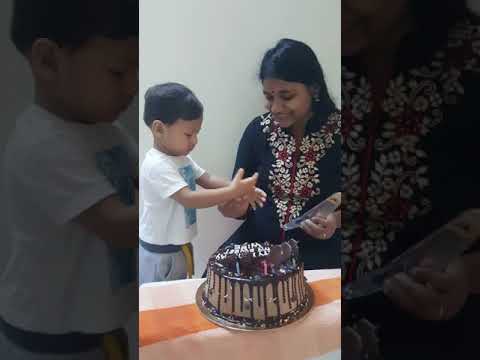 Cute kids AATHVIK SARWAN. MOTHER BIRTHDAY CELEBRATIONS