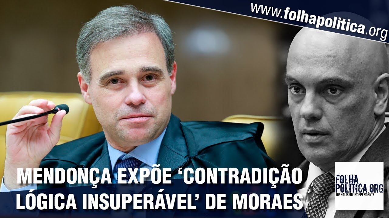 Minister André Mendonça exposes Moraes' logical contradiction face to face and teaches principles...