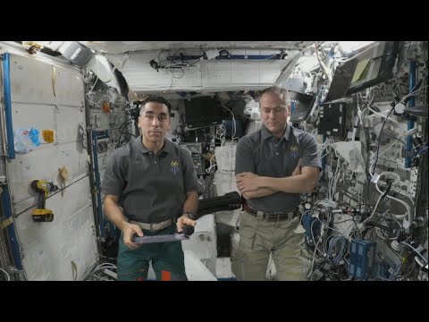 Expedition 66 Space Station Crew Answers Ohio Student Questions - March 2, 2022