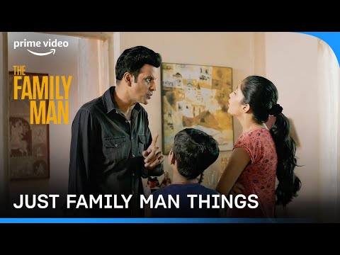 Srikant Vs The Kids | The Family Man | Srikant, Dhriti, Atharv | Prime Video