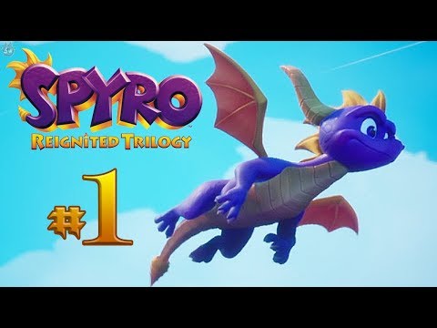 THE PURPLE DRAGON RETURNS! Spyro Reignited Trilogy - Part #1