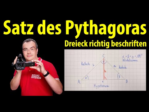 Pythagorean Theorem - Labeling the Triangle Correctly |  Lehrerschmidt