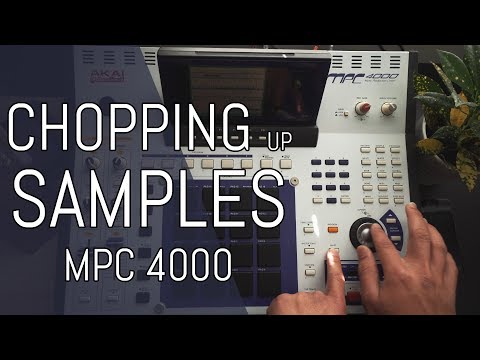 Sample Chopping & How to Sample // MPC 4000 Beginner Tutorial