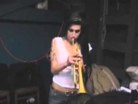 Thumbnail for Amy Winehouse plays trumpet! (Rare Footage) by Amy Winehouse