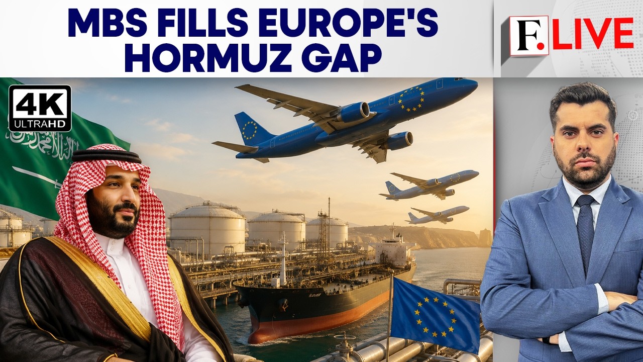 Saudi Jet Fuel Exports to Europe Higher Than Before Hormuz Closure, Data Reveals |Firstpost Live |4K
