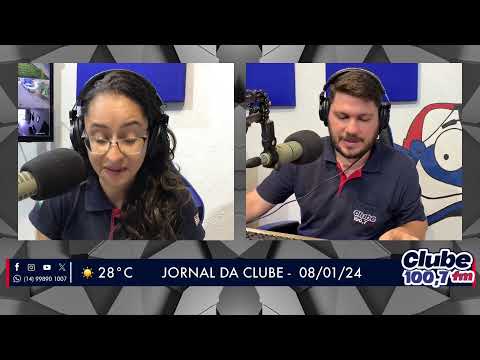 Jornal da Clube - 08/01/24 - Edição da Manhã