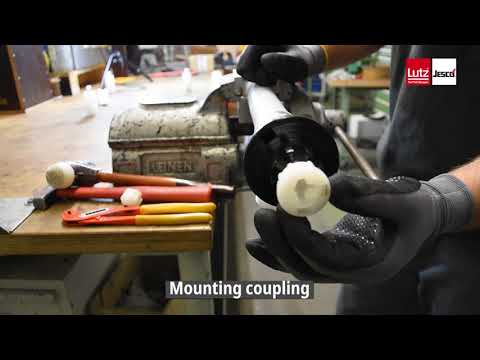 Repair video | Assembly/disassembly of the Lutz pumping station PVDF DL
