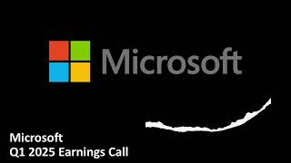 Microsoft (NASDAQ: MSFT)  - Q1 2025 Earnings Call