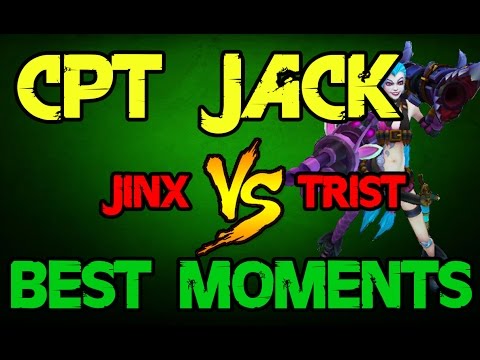 Jin Air Cpt Jack as Jinx vs Tristana | BEST MOMENTS