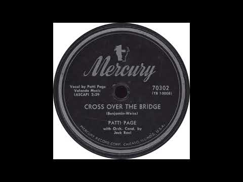 Mercury 70302 - Cross Over The Bridge - Patti Page
