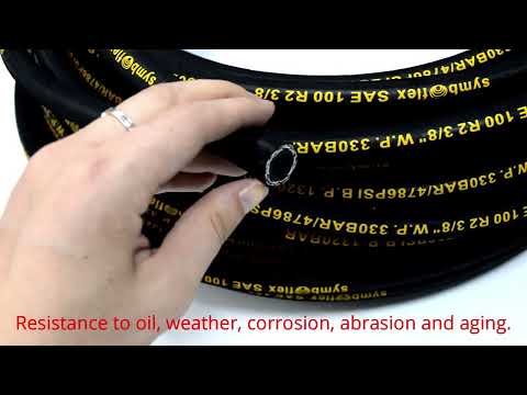 SymboFlex SAE 100 R2/ EN 853 2SN Braided Steel Wire Hydraulic Hose