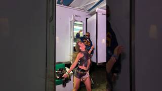 Casually walked into her dance video 🤣 #Coachella