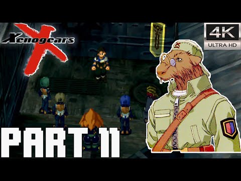 Xenogears 100% WALKTHROUGH 4K | FULL GAME | Part 11 - NORTUNE - BAPTISMAL CEREMONY - BATTLING ARENA