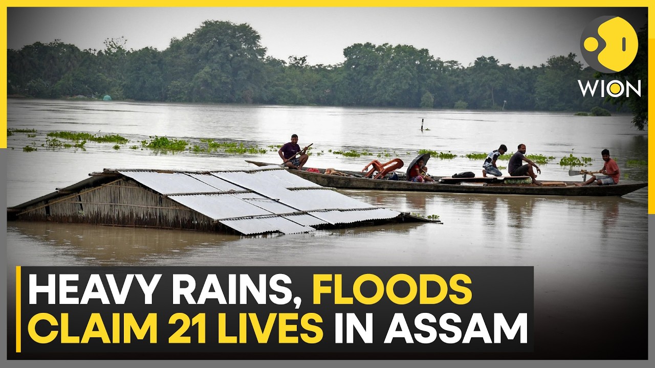 Assam's Charaideo Reports Five Deaths As Floods Ravage Districts | WION News