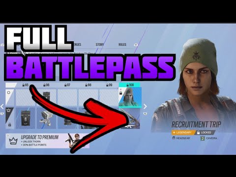 High Calibre FULL BATTLE PASS! - Rainbow Six Siege Operation High Calibre NEW Battle Pass
