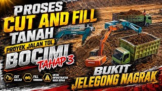 Download lagu tol bocimi tahap 3 bukit jelegong nagrak proses cut and fill tanah mp3