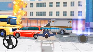 AMBULANCE SIMULATORS: Rescue Mission #3 - Emergency Driving Simulator - Android GamePlay