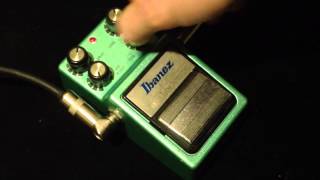 Video thumbnail for Ibanez ST-9 Super Tube Screamer Overdrive Pedal Demo by TheToneShack