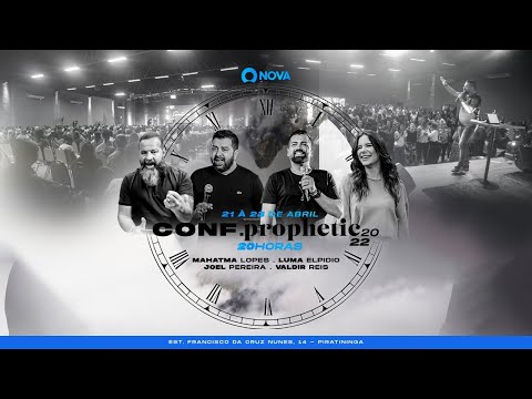 CONFERÊNCIA PROFÉTICA | LUMA ELPIDIO * MAHATMA LOPES | SÁBADO| 23.04 | 20 HORAS