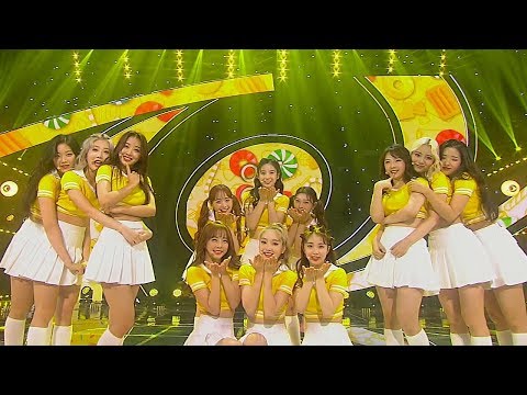 "ADORABLE" LOONA (girl of the month) - Hi High @ popular song Inkigayo 20180902