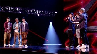 GMD3's and Triple J's sing-off - 3X / Bless The Broken Road - The X Factor UK 2012