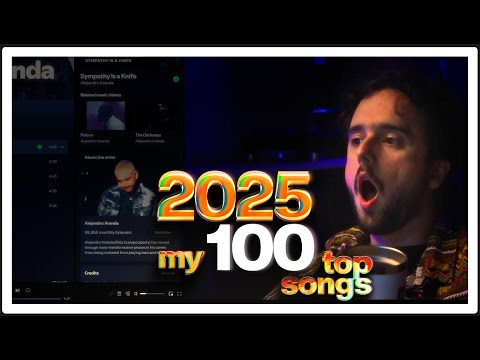 2025 (MY TOP 100 SONG PICKS) | Deep cuts + full playlist