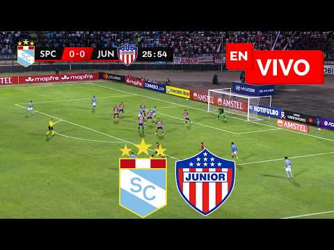 🔴 SPORTING CRISTAL VS JUNIOR EN VIVO / COPA LIBERTADORES 2026