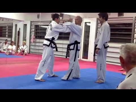Master Vasilis Alexandris - Taekwon-Do ITF Self-defence class (2)
