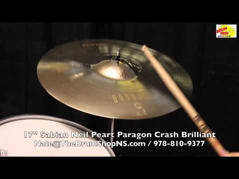 Sabian Neil Peart Paragon Crash Brilliant 17'' - The Drum Shop North Shore