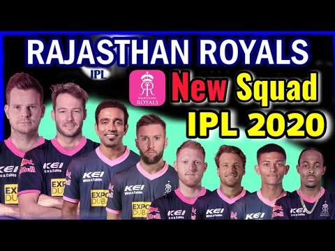 Vivo IPL 2020 Rajasthan Royals New and Final Squad | Rajasthan Royals Final Players list IPL 2020