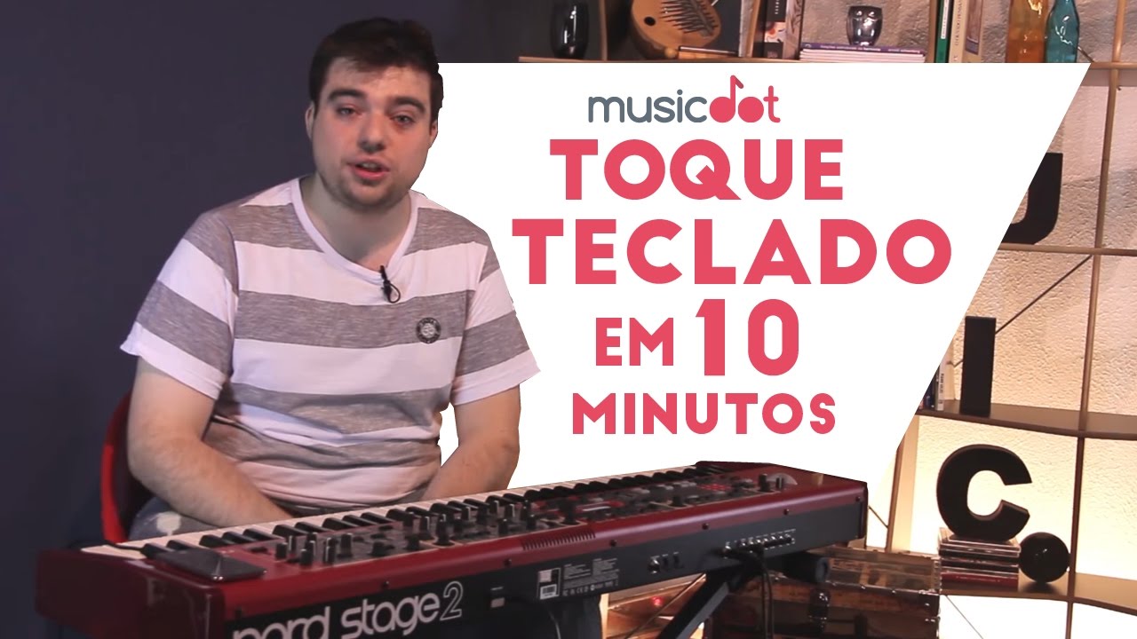 Toque teclado em 10 minutos! (Aula de teclado para iniciantes)
