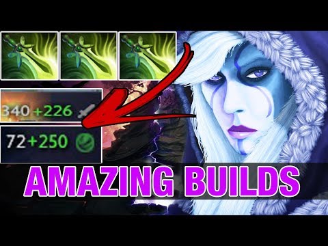 DROW RANGER WITH 3 Butterflies - Amazing Builds - Vroksnak 7.9K - Dota 2