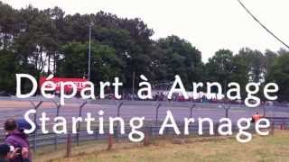preview picture of video 'Départ 24 heures du Mans 2013 Indianapolis'