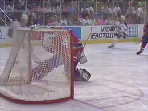 Tony Tanti Goal - Game 4, 1991 Adams Division Semi Finals Canadiens vs. Sabres