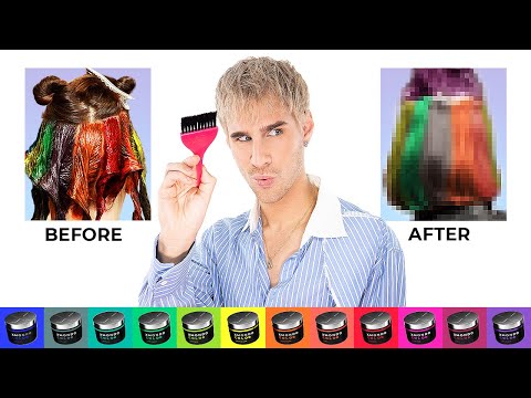 I tested all 12 XMONDO colors on dark hair so you...