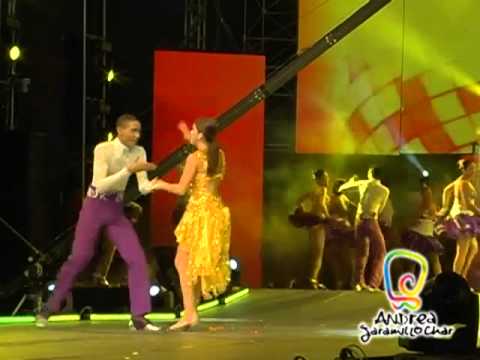 Coronación de Andrea Jaramillo Char Reina del Carnaval de Barranquilla 2012