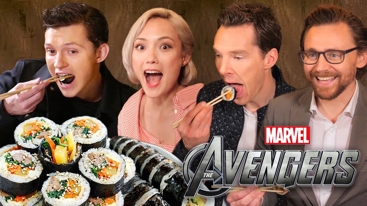 한국음식을 먹어본 어벤져스 배우들의 반응?! (실화)