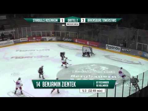 DEL2: 23.11.2014 - Starbulls Rosenheim vs. Ravensburg Towerstars 7:3