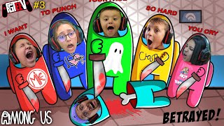 Download lagu AMONG US w/ My Family but they BETRAY ME!  (FGTeeV #3 Collab w/ Funny Sentence Usernames) mp3