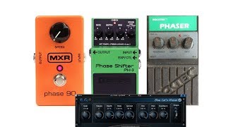 Video thumbnail for Phaser Blindtest: Boss PH3 vs MXR Phase 90 vs Rocktek PHR-01 vs Bluecat Phaser by Julian Doe
