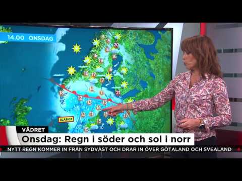 Så blir vädret under studentveckan - Nyheterna (TV4)