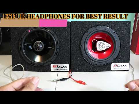 Rockford Fosgate P1650 Punch 6 5 2-Way VS BOSS Audio CH6530