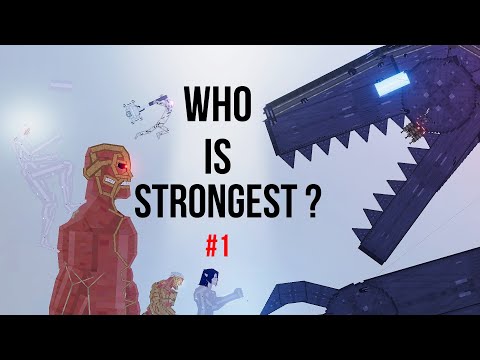 Who is strongest in PPG #1 [Titan 2022, Godzilla 2022, God Hammer] - People Playground 1.23