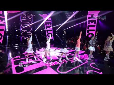 121223 인기가요 헬로비너스   오늘 뭐해 SBS Inkigayo