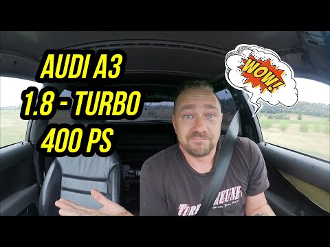 Turbo-Gockel - AUDI A3 1.8 TURBO - 400 HP - MEGA DRIVING FUN!
