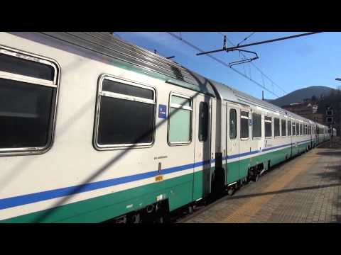 LOCOMOTIVA  E 402.160 IN TRANSITO A RONCO SCRIVIA (GE) 6 - 1 - 2013.