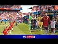 Arsenal Receive Guard Of Honour From Crystal Palace